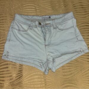 Revamped Light Blue Denim Jean Shorts - Women's